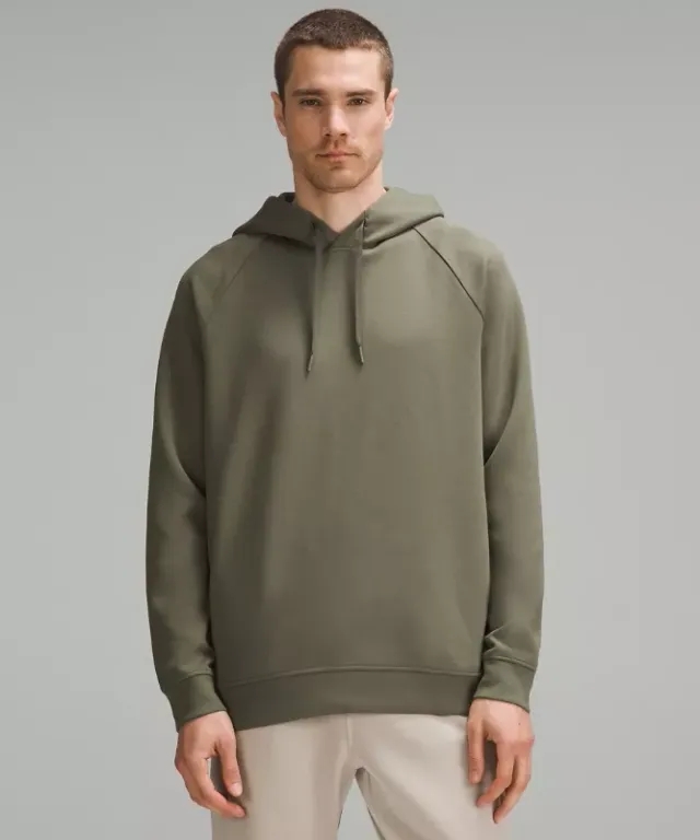 lululemon – Men's Smooth Spacer Classic-Fit Pullover Hoodie – Color Green – Size L
