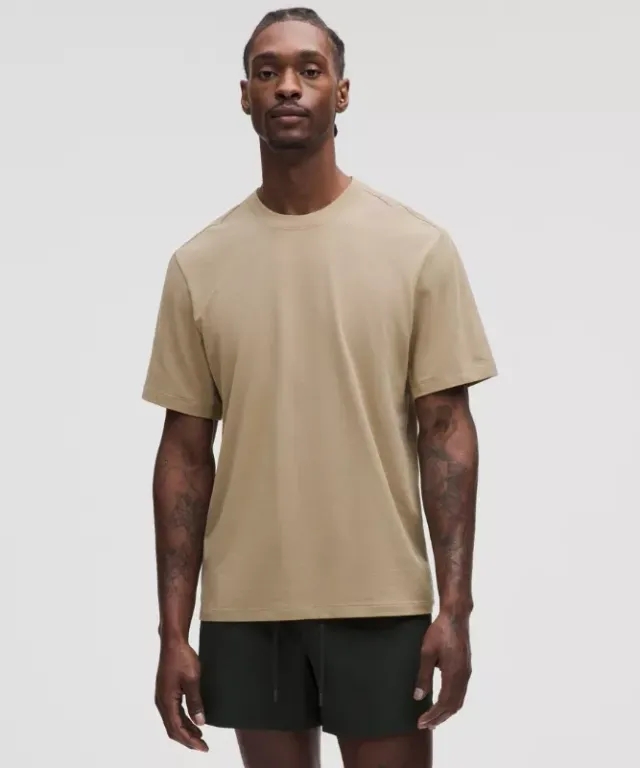 lululemon – Men's Zeroed In Short-Sleeve Shirt – Color Brown – Size L