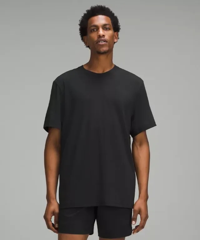 lululemon – Men's Zeroed In Short-Sleeve Shirt – Color Black – Size L