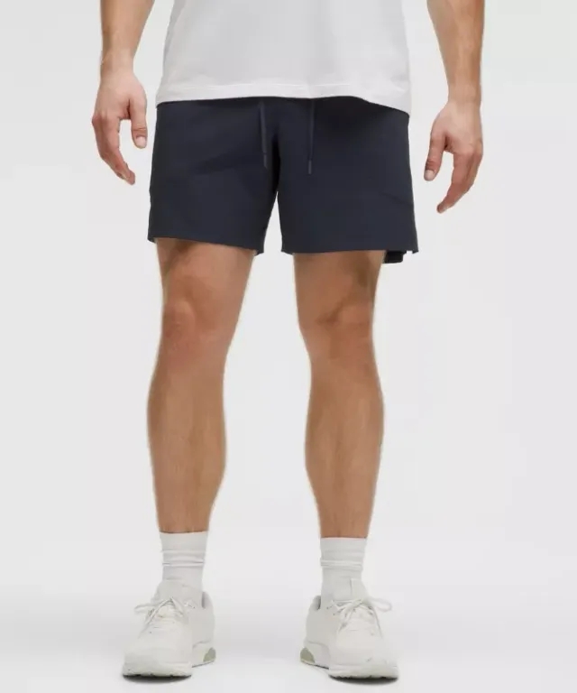 lululemon – Men's License to Train Linerless Shorts – 7" – Color Blue – Size L