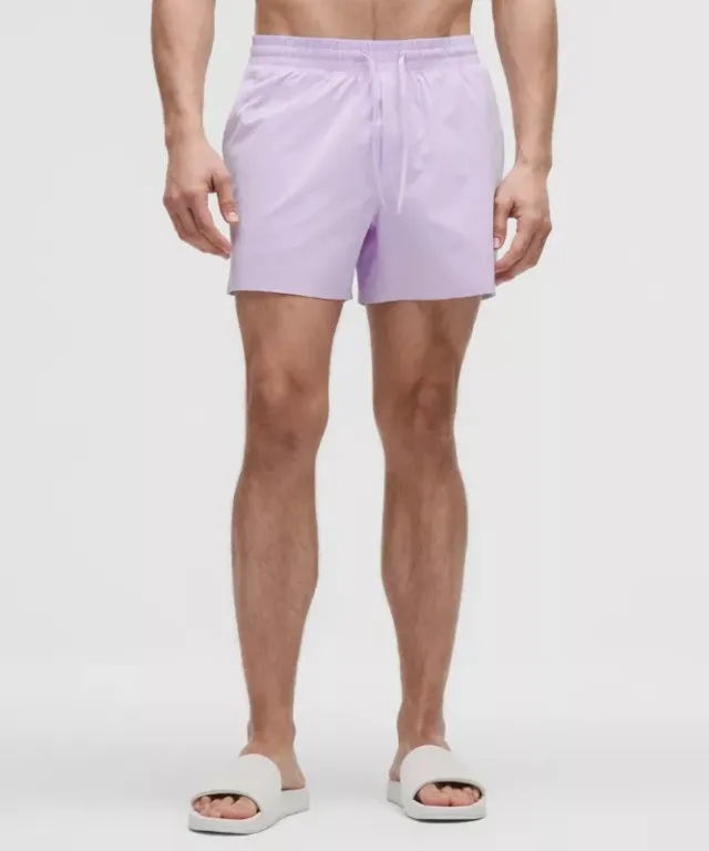 lululemon – Men's Swim Shorts Lined – 5" – Color Purple – Size L