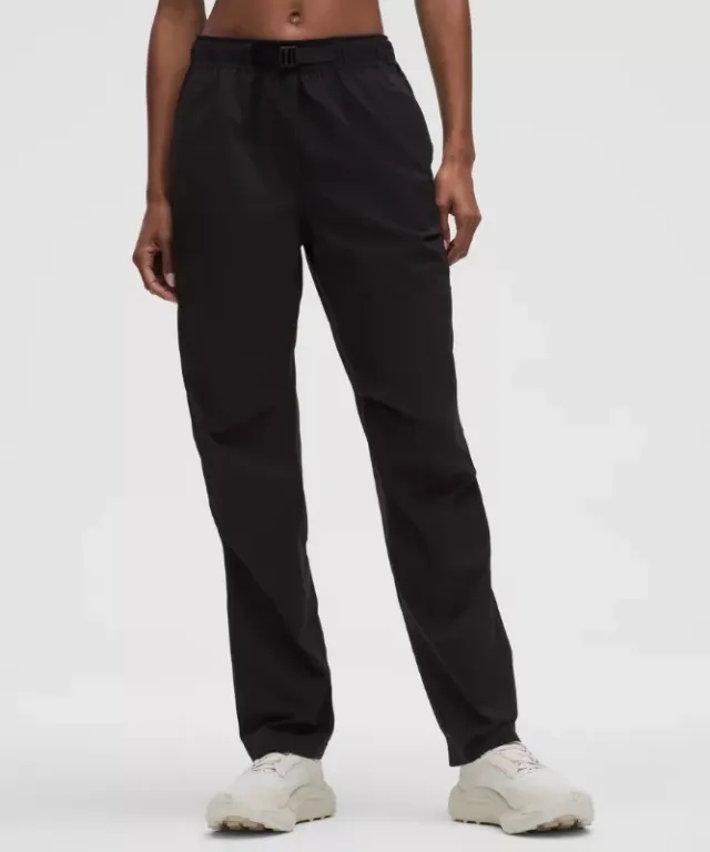 lululemon – Women's Packable Lightweight Hiking Pants – Color Black – Size L