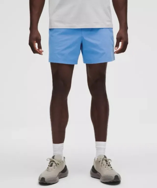 lululemon – Men's Zeroed In Linerless Shorts – 5" – Color Blue – Size L