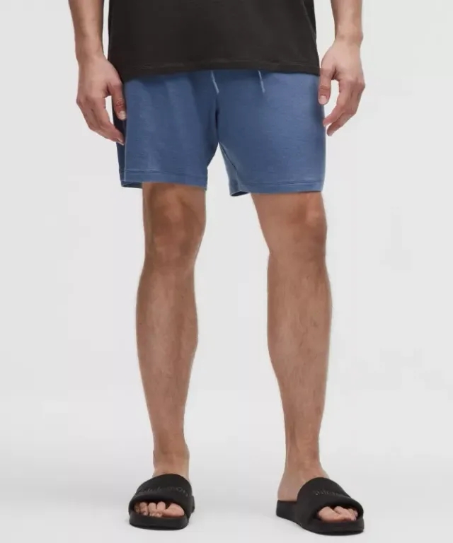 lululemon – Men's BeCalm Relaxed-Fit Shorts – 7" – Color Blue – Size L