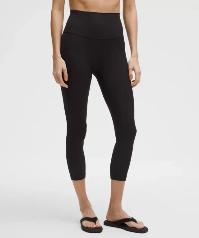 lululemon – Women's Align High-Rise Crop Leggings – 23" – Color Black – Size 0