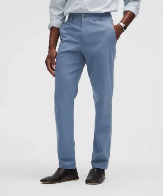 lululemon – Men's ABC Classic-Fit Trousers 34L – Color Blue – Size 30