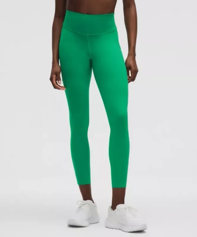 lululemon – Women's Fast and Free High-Rise Tight Leggings 5 Pocket – 25" – Color Green – Size 0