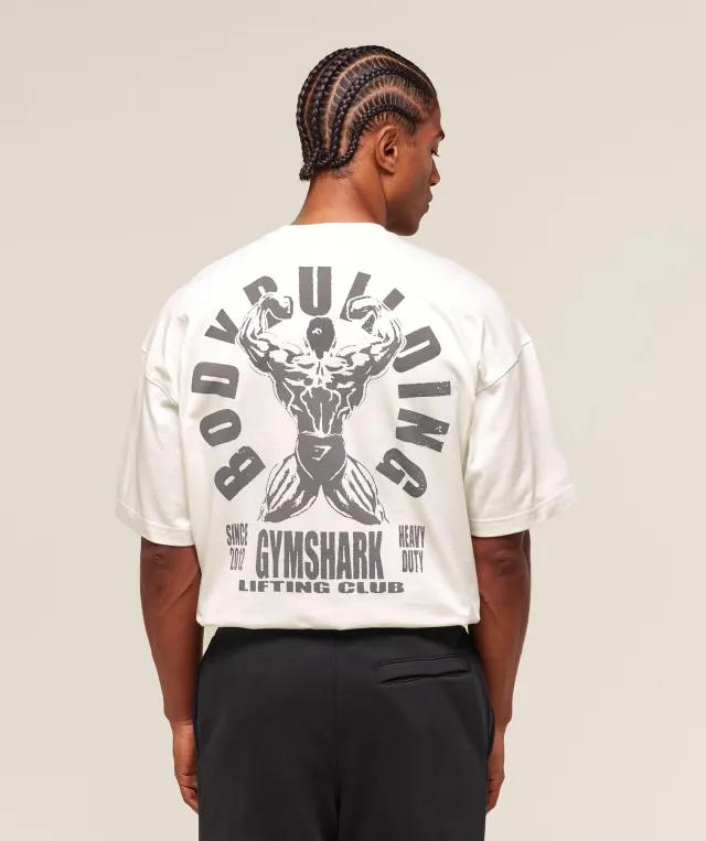  Lifting Club Flex T-Shirt - Soft White