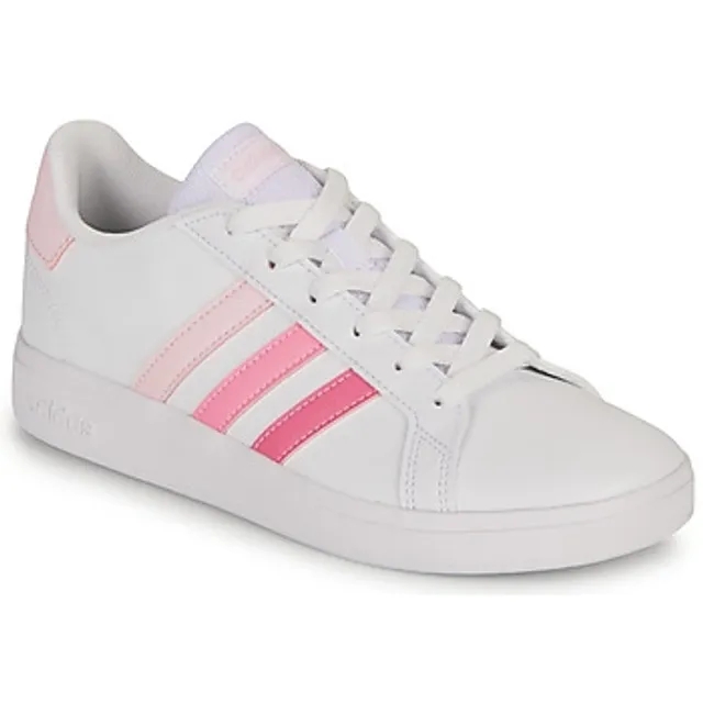 adidas  GRAND COURT 2.0 K  girls's Children's Shoes (Trainers) in White