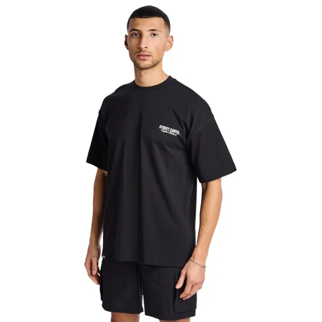 Street Cartel Collective Men T-Shirts - Black
