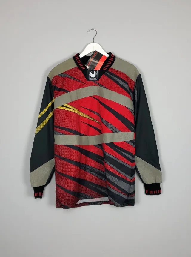 1992 UHLSPORT #1 *BNWT* GK TEMPLATE SHIRT (L) | Cult Kits