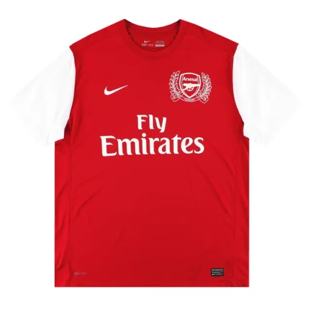 2011-12 Arsenal Nike '125th Anniversary' Home Shirt XL - Arsenal / Excellent / XL