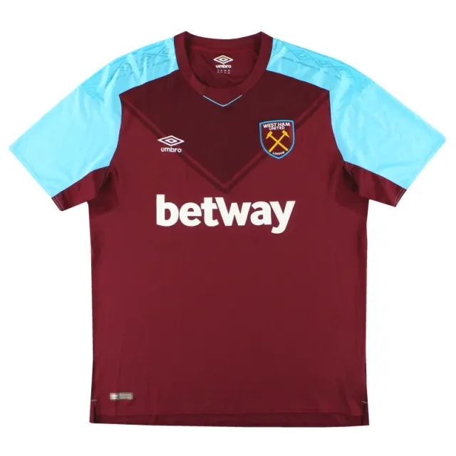 2017-18 West Ham Umbro Home Shirt *As New* XXL - West Ham / As New / XXL