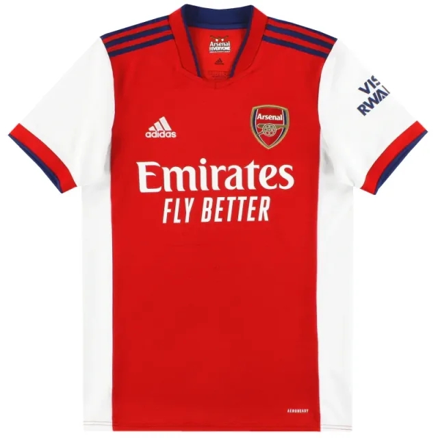 2021-22 Arsenal adidas Home Shirt L - Arsenal / Excellent / Large