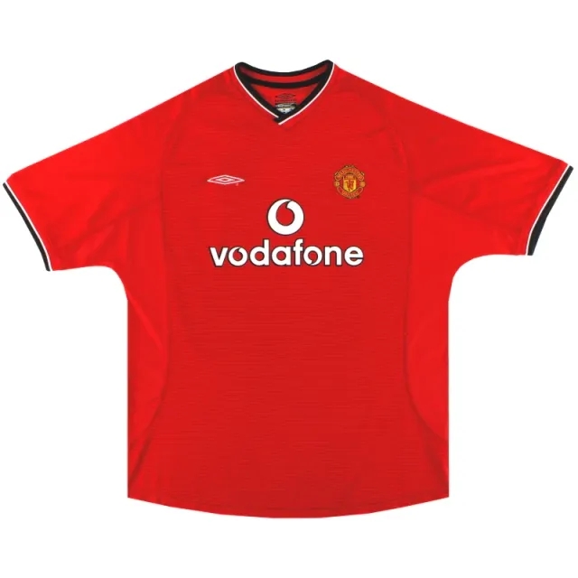 2000-02 Manchester United Umbro Home Shirt XXL - Manchester United / Very good / XXL