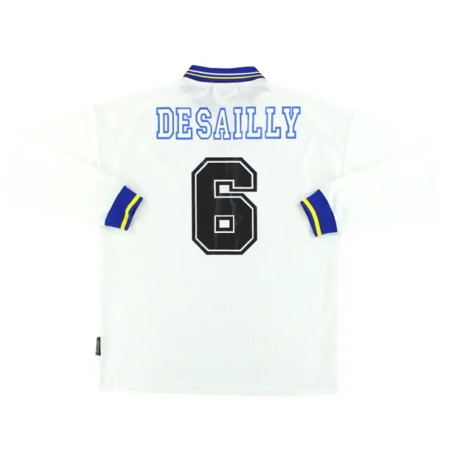 1998-00 Chelsea Umbro Away Shirt Desailly #6 L/S L - Chelsea / Excellent / Large