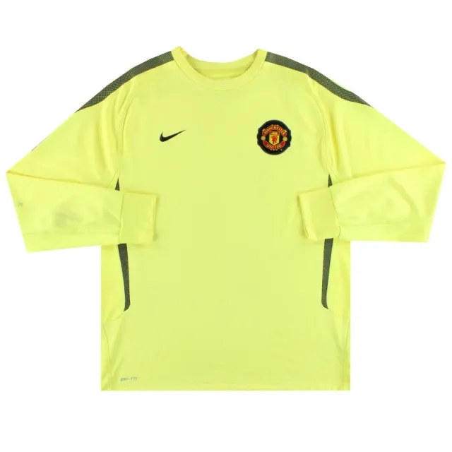 2010-11 Manchester United Nike Training Sweatshirt M - Manchester United / Excellent / Medium