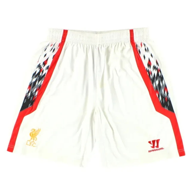 2013-14 Liverpool Warrior Away Shorts L - Liverpool / Excellent / Large