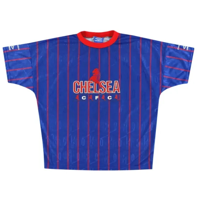 1992-94 Chelsea Umbro Training Shirt XL - Chelsea / Excellent / XL