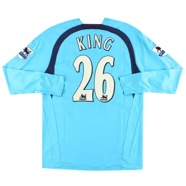 2006-07 Tottenham Puma Player Issue Away Shirt King #26 L/S XL - Tottenham Hotspur / Excellent / XL