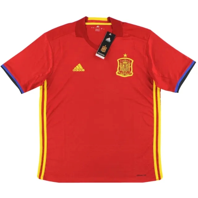2016-17 Spain adidas Home Shirt *BNIB* - Spain / w/tags / Small