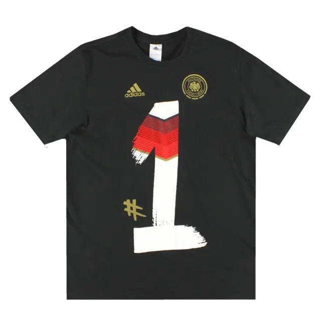 2014-15 Germany adidas Graphic Tee L - Germany / Excellent / Large