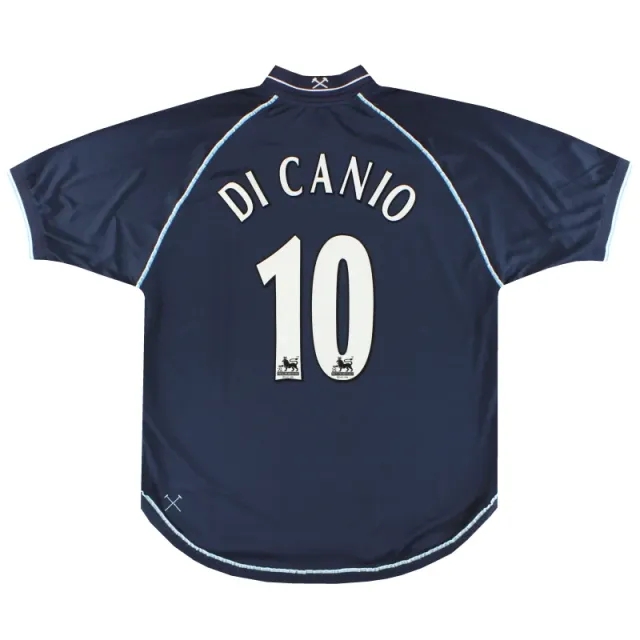 1999-01 West Ham Fila Third Shirt Di Cano #10 XL - West Ham / Excellent / XL