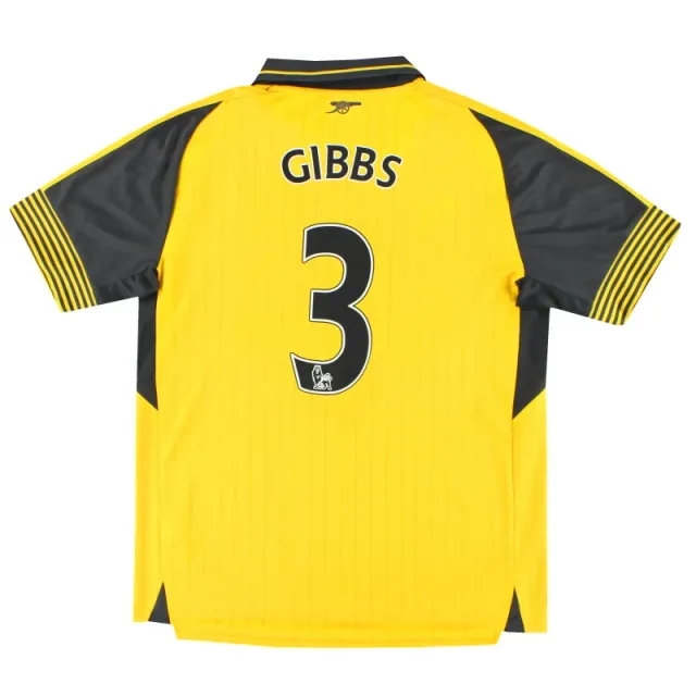 2016-17 Arsenal Puma Away Shirt Gibbs #3 L - Arsenal / Excellent / Large