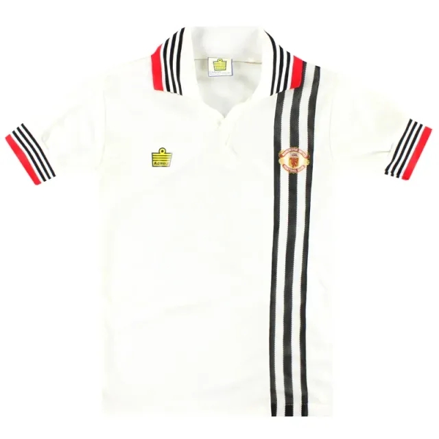 1975-80 Manchester United Admiral Away Shirt S - Manchester United / Very Good / Small