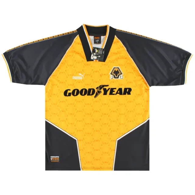 1996-98 Wolves Puma Home Shirt *w/tags* L - Wolves / w/tags / Large