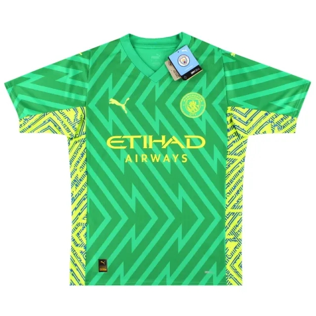 2023-24 Manchester City Puma Goalkeeper Shirt *w/tags* - Manchester City / w/tags / Medium