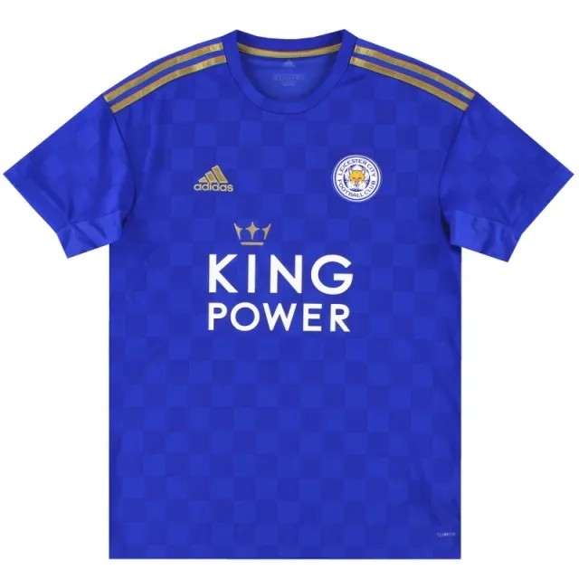 2019-20 Leicester adidas Home Shirt L - Leicester City / Excellent / Large