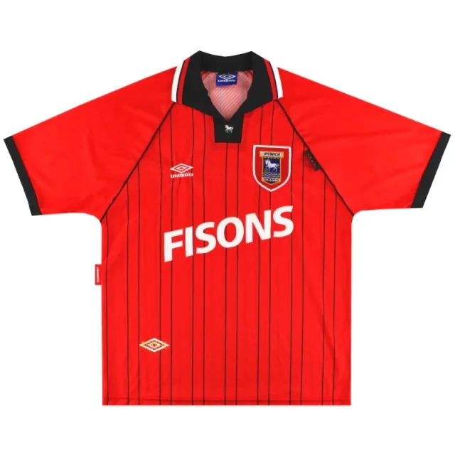 1993-95 Ipswich Umbro Away Shirt XL - Ipswich / Excellent / XL