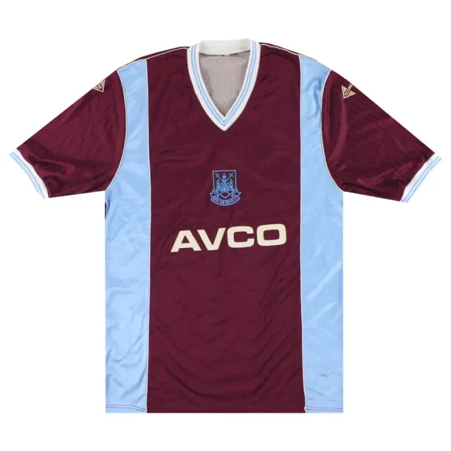 1987-89 West Ham Home Shirt *Mint* L - West Ham / Mint / Large