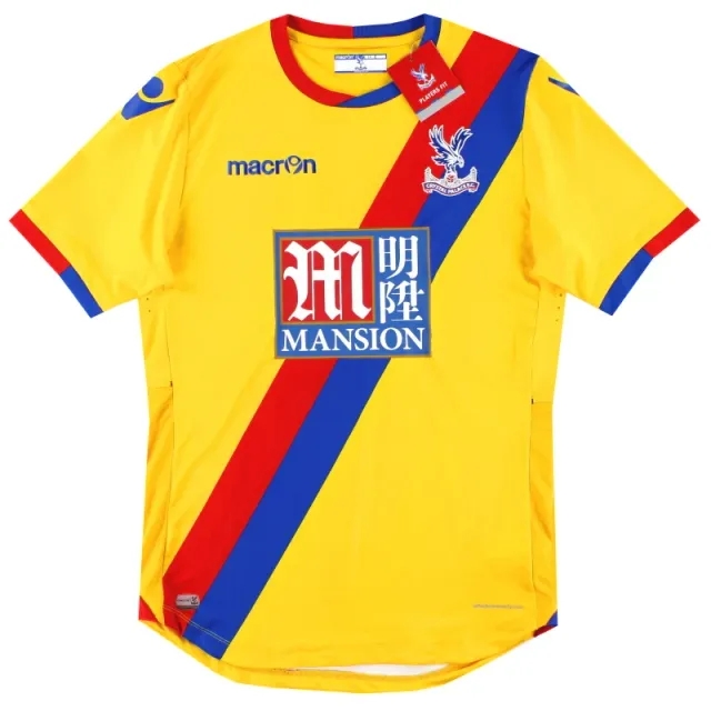 2016-17 Crystal Palace Macron Player Issue Body Fit Away Shirt *w/tags* - Crystal Palace / w/tags / 4XL