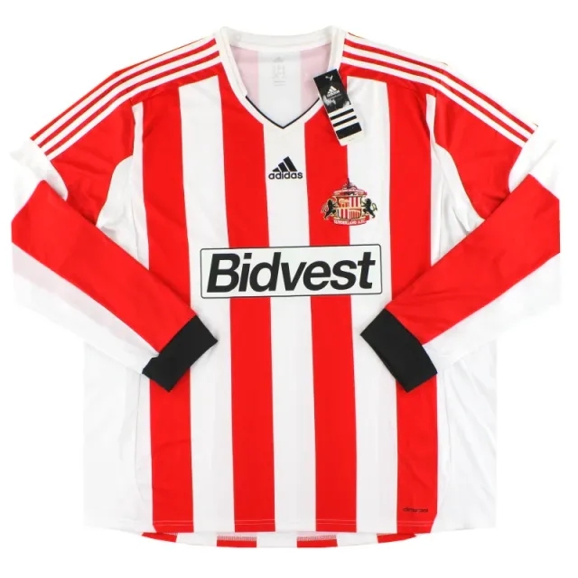 2013-14 Sunderland adidas Home Shirt L/S *w/tags* XXXL - Sunderland / w/tags / XXXL