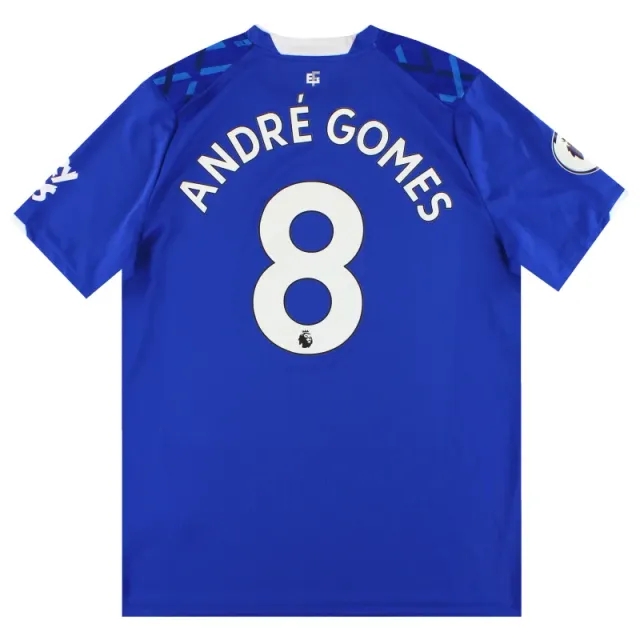 2019-20 Everton Umbro Home Shirt Andre Gomes #8 XL - Everton / Excellent / XL