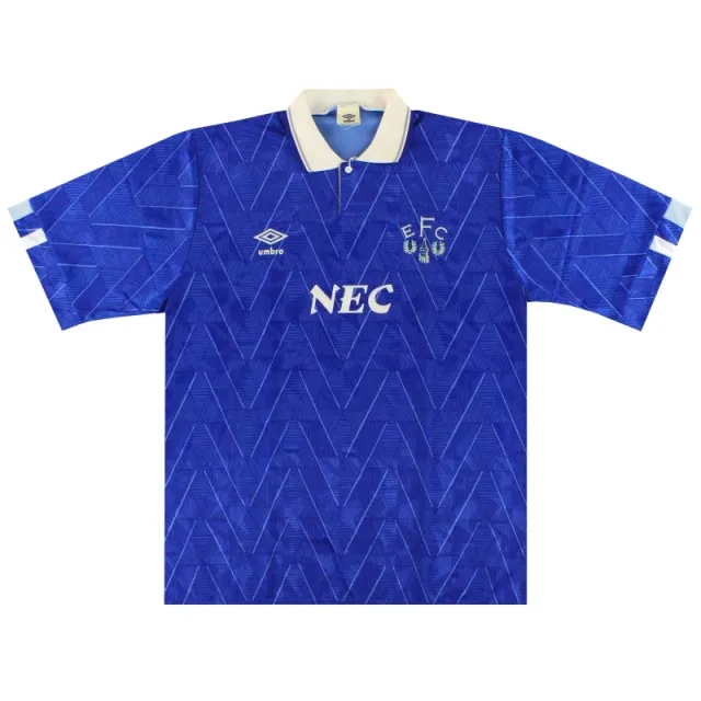 1989-91 Everton Umbro Home Shirt *Mint* XXL - Everton / Mint / XXL