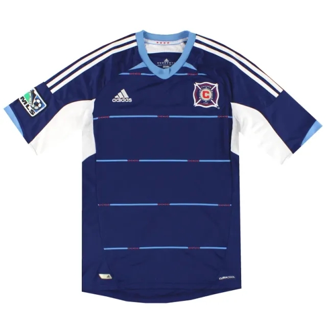 2012 Chicago Fire adidas Away Shirt M - USA Soccer Clubs / Excellent / Medium