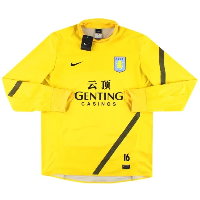 2011-12 Aston Villa Nike Player Issue Drill Top #16 *w/tags* XL - Aston Villa / w/tags / XL