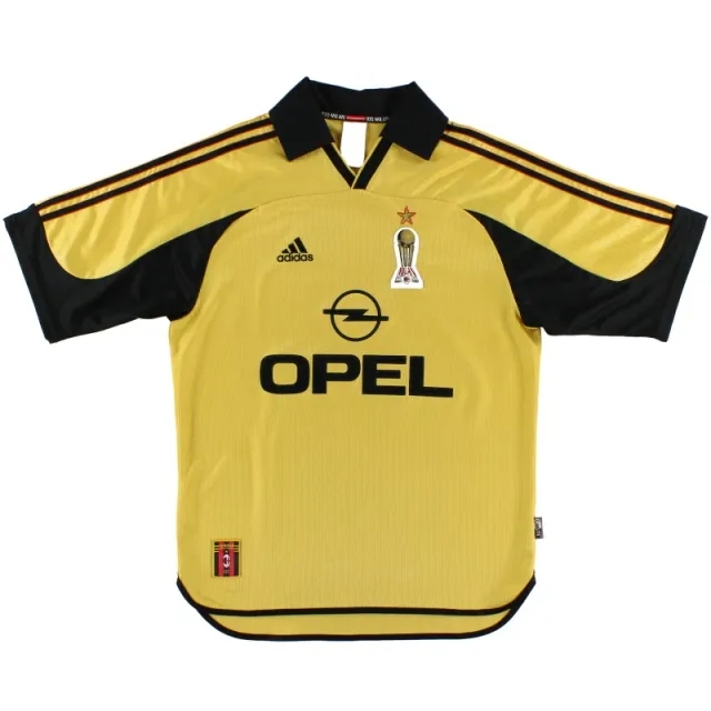 1999-00 AC Milan adidas Centenary Fourth Shirt XL - AC Milan / Excellent / XL