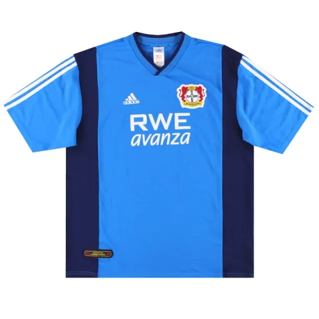 2002-03 Bayer Leverkusen adidas Away Shirt XXL - Bayer Leverkusen / Excellent / XXL