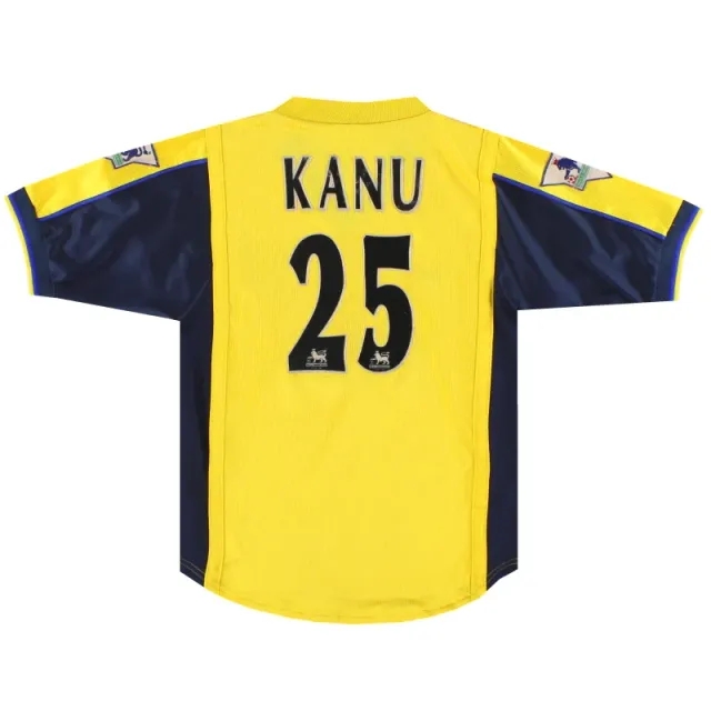 1999-01 Arsenal Nike Away Shirt Kanu #25 S.Boys - Arsenal / Very good / Youth