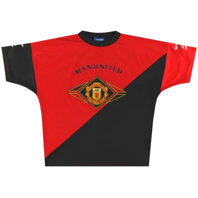 1994-95 Manchester United Umbro Training Shirt XL - Manchester United / Excellent / XL