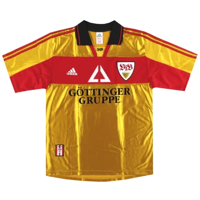 1999-00 Stuttgart adidas Third Shirt S - Other German Clubs / Excellent / Small