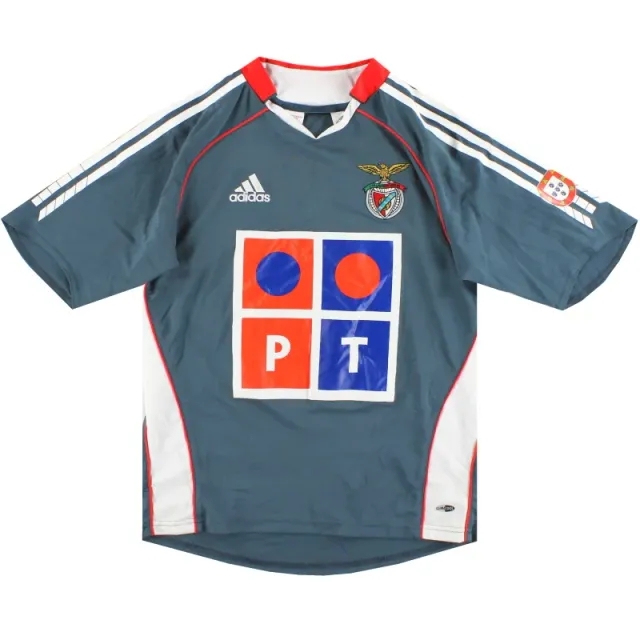 2005-06 Benfica adidas Away Shirt Y - Benfica / Excellent / Youth