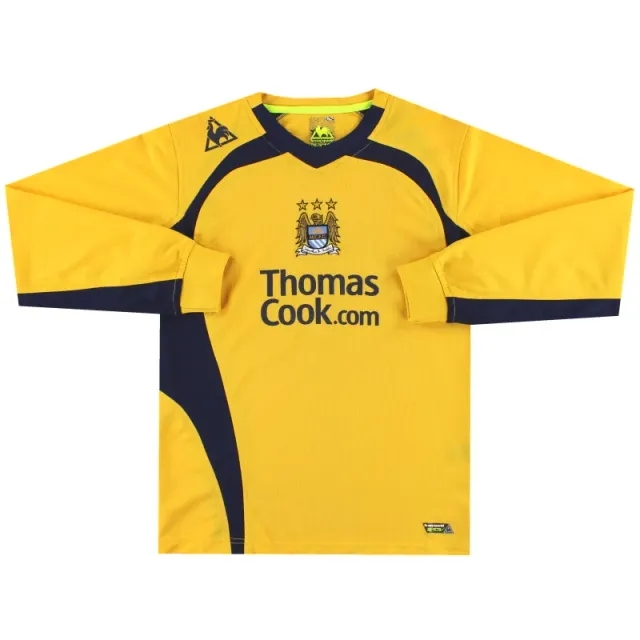 2008-09 Manchester City Le Coq Sportif Goalkeeper Shirt XL.Boys - Manchester City / Excellent / XL Boys
