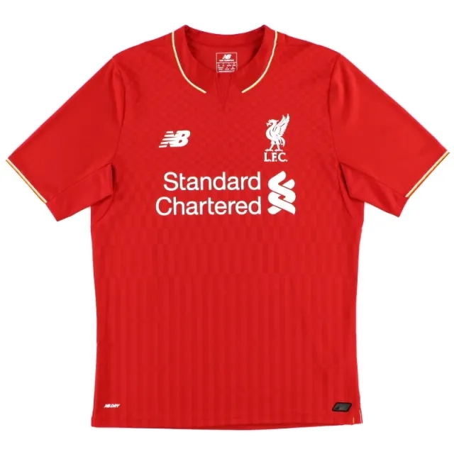 2015-16 Liverpool New Balance Home Shirt XL - Liverpool / Excellent / XL