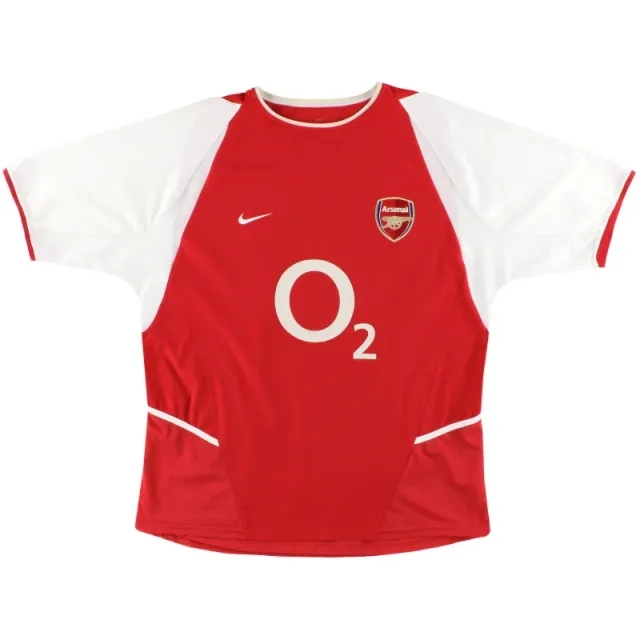2002-04 Arsenal Nike Home Shirt XXL - Arsenal / Excellent / XXL