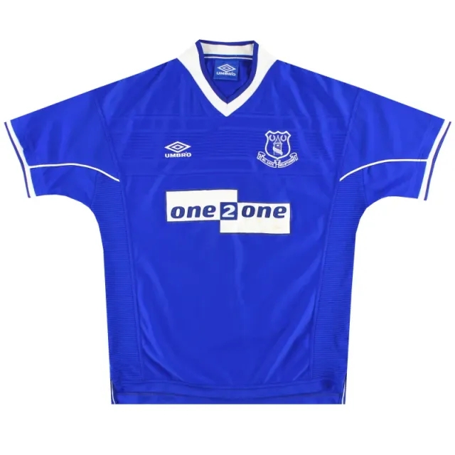 1999-00 Everton Umbro Home Shirt XL - Everton / Excellent / XL